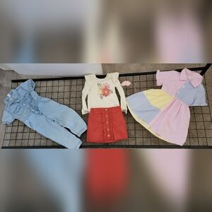 Size 3T Bundle Dress & Jumpsuit (5) Pieces